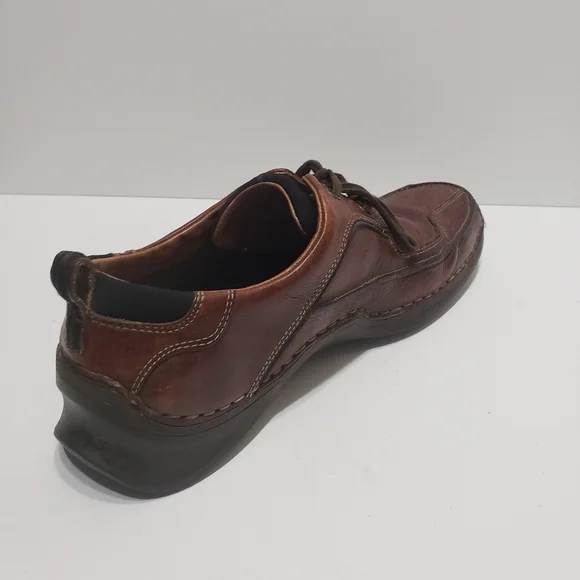 Clarks Men's Brown Leather Loafer Shoes